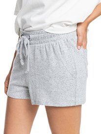 1 Forbidden Summer - Cosy Shorts for Women Grey ERJNS03362 Roxy