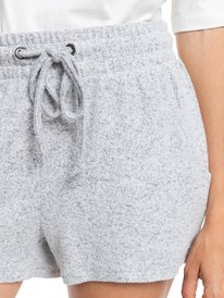 2 Forbidden Summer - Cosy Shorts for Women Grey ERJNS03362 Roxy