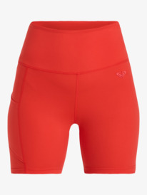 5 Heart Into It - Short technique pour Femme Rouge ERJNS03435 Roxy