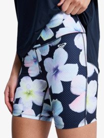 2 Heart Into It Biker Pt - Sport Biker Shorts for Women Black ERJNS03440 Roxy