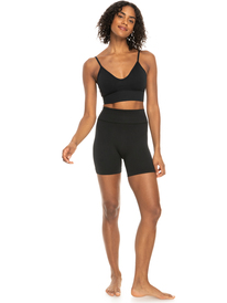 3 Chill Out Seamless - Short de sport pour Femme Noir ERJNS03441 Roxy