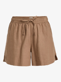 6 Lekeitio Break - Strand-Shorts mit elastischem Bund für Frauen Braun ERJNS03490 Roxy