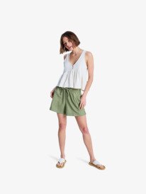 3 Lekeitio Break - Short de playa con cintura elástica para Mujer Verde ERJNS03490 Roxy