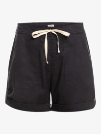 5 Sweetest Life - Casual short met elastische taille voor Dames Black ERJNS03495 Roxy