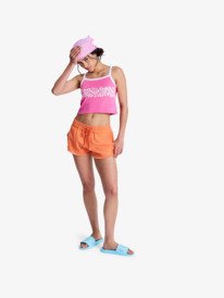 3 Scenic Route - Short à taille élastique pour Femme Rose ERJNS03534 Roxy