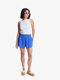 3 What A Vibe - Beach Short for Women Purple ERJNS03557 Roxy