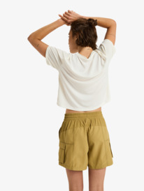 3 Boundless Spirit - Sport Shorts for Women Beige ERJNS03568 Roxy