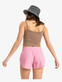 4 Scenic Route - Short con cintura elástica para Mujer Rosa ERJNS03586 Roxy