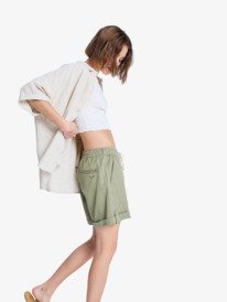 1 Sweetest Day - Lässige Shorts für Frauen Grün ERJNS03588 Roxy