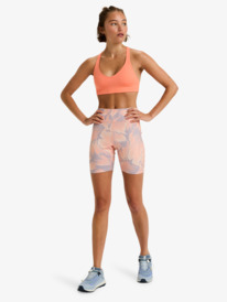 3 Everyday Flow - Short Biker de sport pour Femme Violet ERJNS03606 Roxy