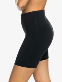 1 Heart Into It Biker - Sportliche Bikershorts für Frauen Schwarz ERJNS03614 Roxy
