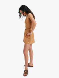 3 Ocean Sounds - Short en crochet pour Femme Marron ERJNS03615 Roxy