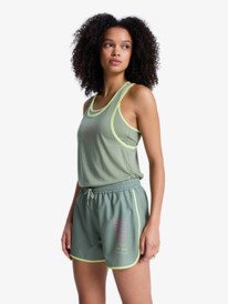 1 Everyday Flow - Elasticated Shorts for Women Green ERJNS03620 Roxy