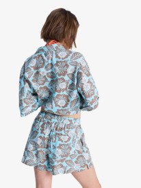 5 Lekeitio Break High Slub - Strandshort voor Dames Brown ERJNS03624 Roxy