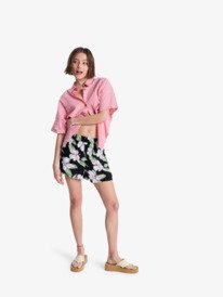 4 Lekeitio Bay Printed - Cal&ccedil;&otilde;es de praia para Mulher Preto ERJNS03629 Roxy