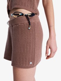 2 Beach Bungalow - Cal&ccedil;&otilde;es de praia para Mulher Marrom ERJNS03630 Roxy