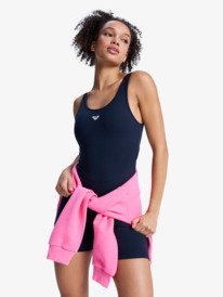 6 Heart Into It - Workout-Einteiler f&uuml;r Frauen Schwarz ERJNS03635 Roxy