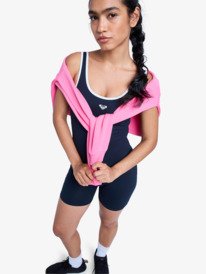 2 Heart Into It - Workout-Einteiler f&uuml;r Frauen Schwarz ERJNS03635 Roxy