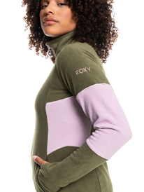 2 Sayna - WarmFlight® Fleece for Women Green ERJPF03072 Roxy