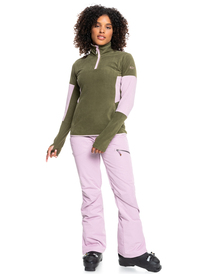 3 Sayna - WarmFlight® Fleece for Women Green ERJPF03072 Roxy