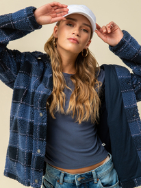 1 Set Your Sights - Sherpa Jacket for Women  ERJPF03081 Roxy