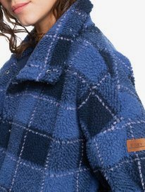 6 Set Your Sights - Sherpa Jacket for Women  ERJPF03081 Roxy