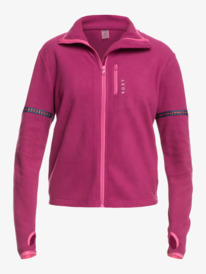 6 Easy Like A Hike - Fleece mit Reißverschluss für Frauen Rosa ERJPF03091 Roxy