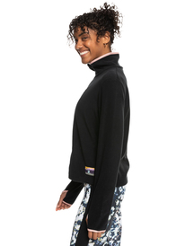 1 Easy Like A Hike - Polaire zippée pour Femme Noir ERJPF03091 Roxy
