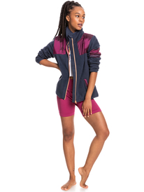 6 Magnetic Roads - Zip-Up Fleece for Women  ERJPF03092 Roxy