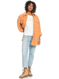 7 Over And Out - Polar para Mujer Marron ERJPF03102 Roxy