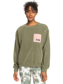 0 Beautiful Madness - Technical Fleece for Women Beige ERJPF03106 Roxy