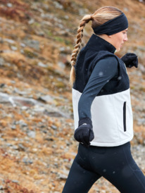 1 Waves Of Warmth - Sporttop voor Dames Black ERJPF03173 Roxy