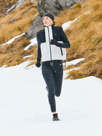 4 Waves Of Warmth - Sporttop voor Dames Black ERJPF03173 Roxy