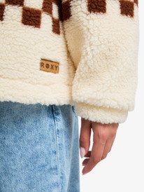 roxy, Treasure Soul - Polarfleece-Pulli mit Halbreißverschluss für Frauen, CHOCOLATE LAB (crq0) 3 Treasure Soul - Polarfleece-Pulli mit Halbreißverschluss für Frauen Braun ERJPF03178 Roxy