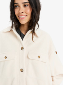 11 Over And Out - Polar Shacket for Women  ERJPF03192 Roxy