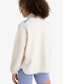 4 Waves Of Warmth - Sportlicher Pullover für Frauen Weiss ERJPF03196 Roxy