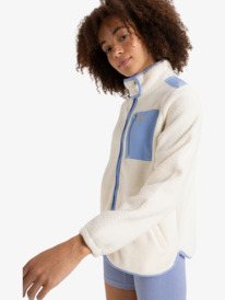 1 Waves Of Warmth - Maglione pullover sportivo da Donna White ERJPF03196 Roxy