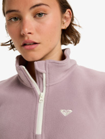 4 Waves Of Warmth Half Zip - Sport Jumper for Women Purple ERJPF03203 Roxy