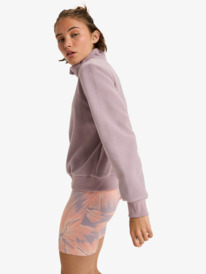 1 Waves Of Warmth Half Zip - Sport Jumper for Women Purple ERJPF03203 Roxy