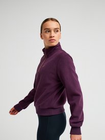 2 Waves Of Warmth Half Zip Violett ERJPF03203 Roxy