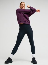 5 Waves Of Warmth Half Zip Violett ERJPF03203 Roxy
