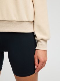 3 Waves Of Warmth Half Zip Beige ERJPF03203 Roxy