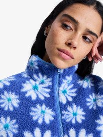 2 Jive Talking Bonded - Polaire demi-zip pour Femme Bleu ERJPF03208 Roxy