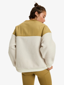 4 Waves Of Warmth Layered - Maglione sportivo da Donna White ERJPF03217 Roxy