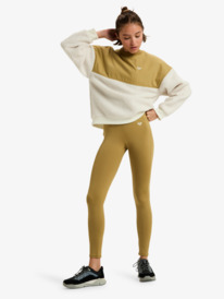 3 Waves Of Warmth Layered - Maglione sportivo da Donna White ERJPF03217 Roxy