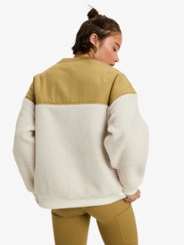 4 Waves Of Warmth Layered - Sport-Polarfleece für Frauen Weiss ERJPF03217 Roxy