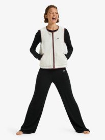 2 Waves Of Warmth Easy - Sporttop voor Dames White ERJPF03218 Roxy