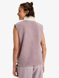 5 Boundless Spirit - Veste polaire sportive sans manches pour Femme Violet ERJPF03219 Roxy