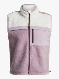 1 Boundless Spirit - Veste polaire sportive sans manches pour Femme Violet ERJPF03219 Roxy