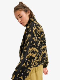 3 Boundless Spirit Zippered - Maglione sportivo da Donna Black ERJPF03220 Roxy